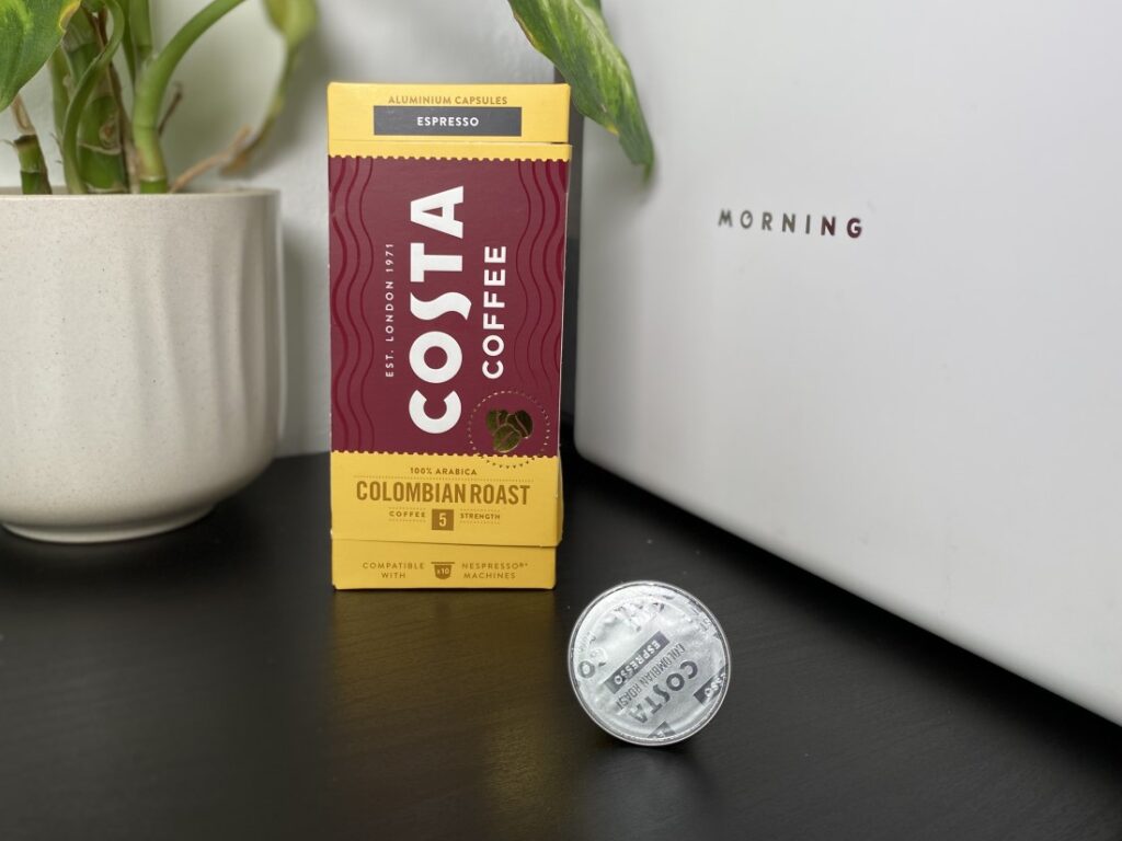 kávové kapsuly Costa Coffee Colombian Roast