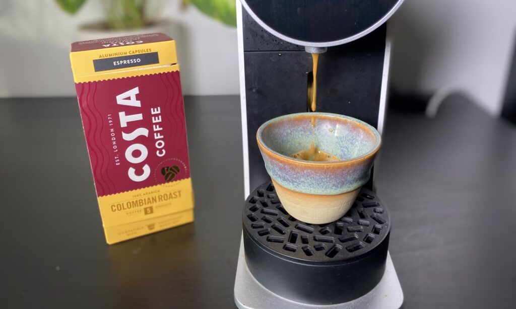 recenzia kávových kapsúl Costa Coffee Colombian Roast