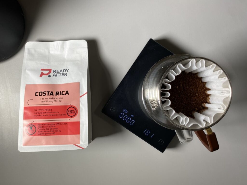 Costa Rica od Ready After - príprava filtrovanej kávy