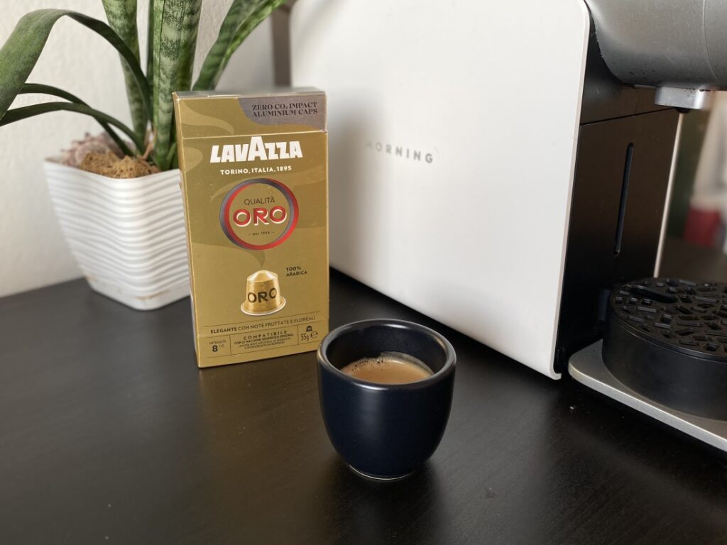 kávové kapsuly Lavazza Qualita ORO - pripravená káva