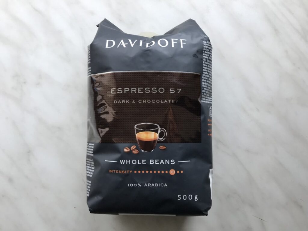 Davidoff Espresso 57 - pohľad na obal