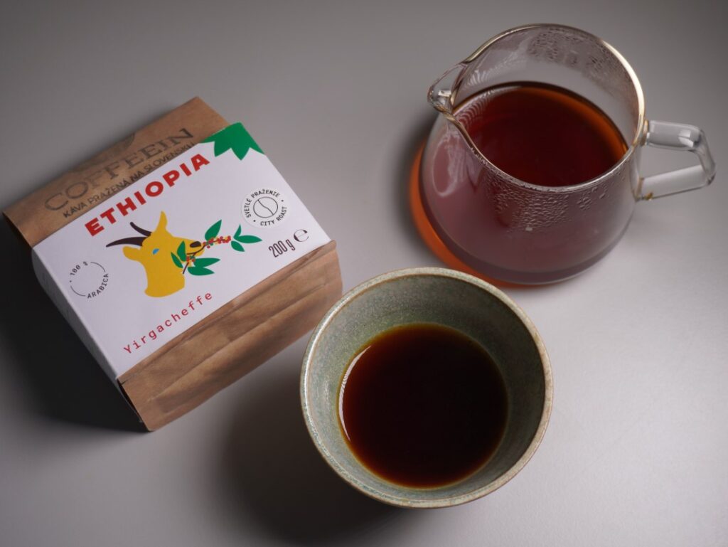 Ethiopia Yirgacheffe od Coffeeinu - filtrovaná káva