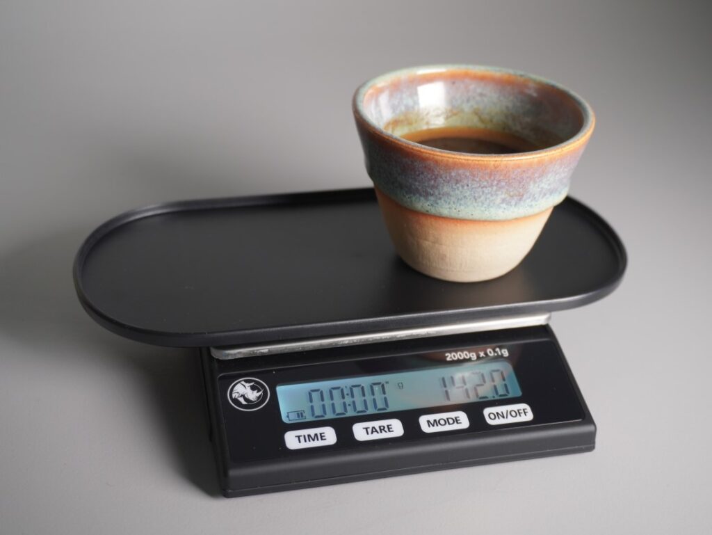 Rhino Stealth Espresso Scale - baristická váha