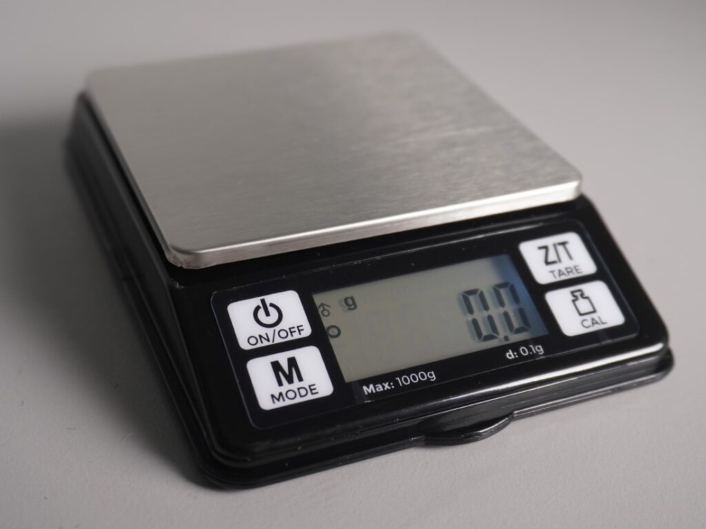 baristická váha Rhino Coffee Gear Dosing Scale