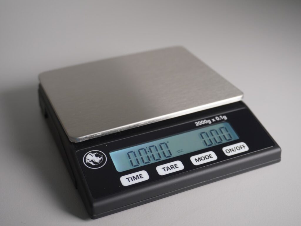baristická váha Rhino Stealth Espresso Scale