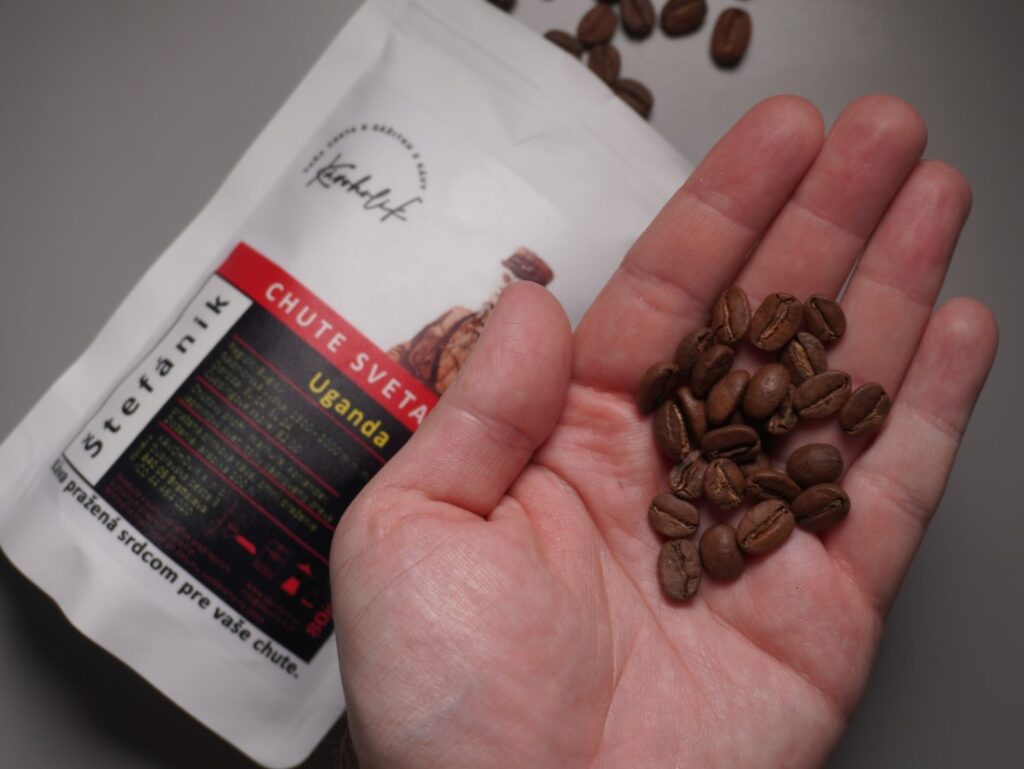 degustačný set Chute sveta od Kávoholika - Uganda - zrná