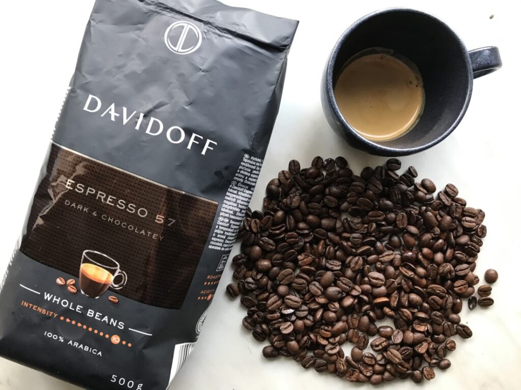 espresso z kávy Davidoff Espresso 57