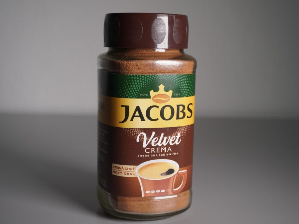 instantná káva Jacobs Velvet