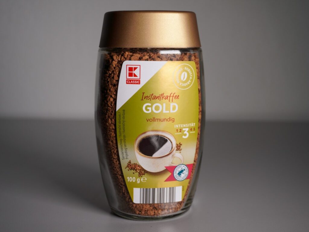 instantná káva K Classic Gold