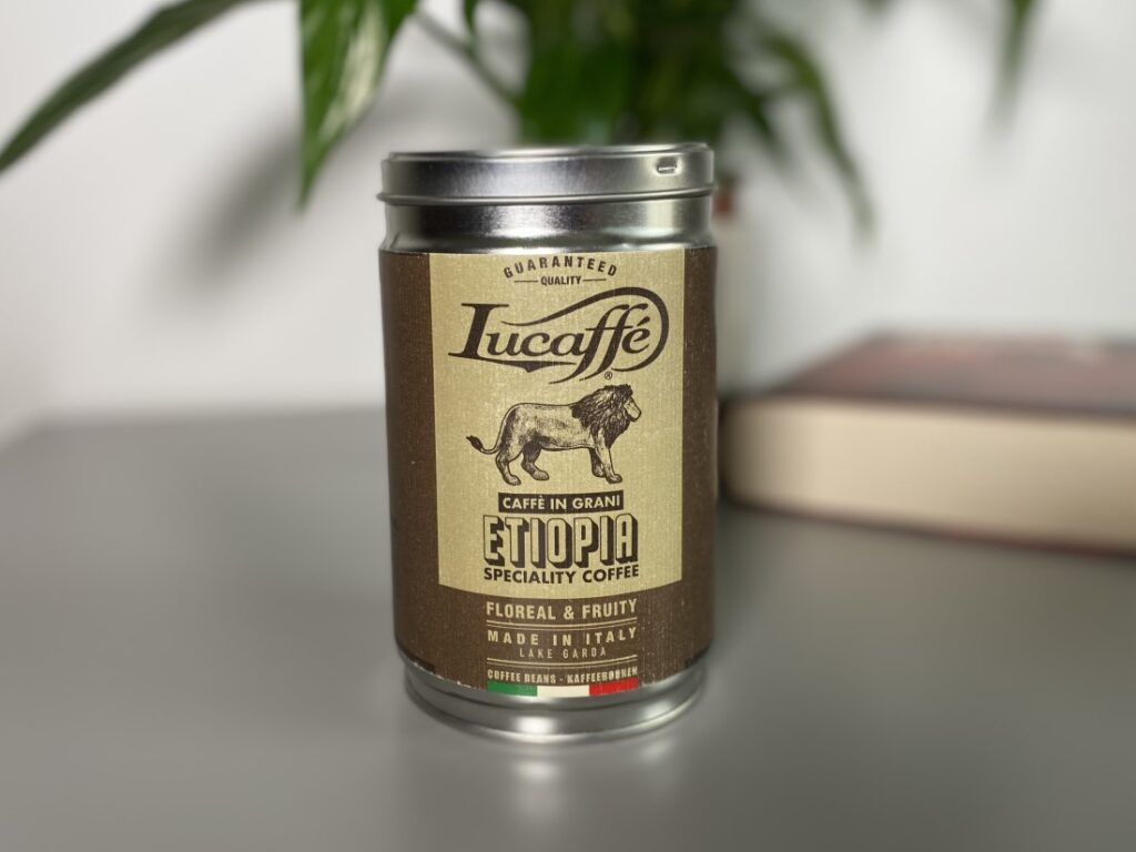 plechovka kávy Lucaffé Ethiopia Specialty