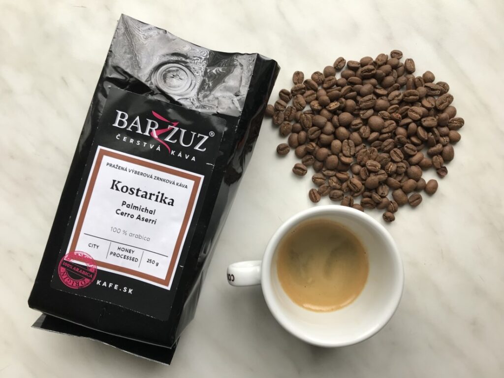 Barzzuz Kostarika Palmichal - espresso a zrná