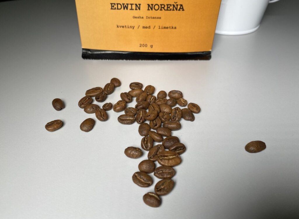 Kolumbia Edwin Norena Gesha Intense od Kávoholik - zrná