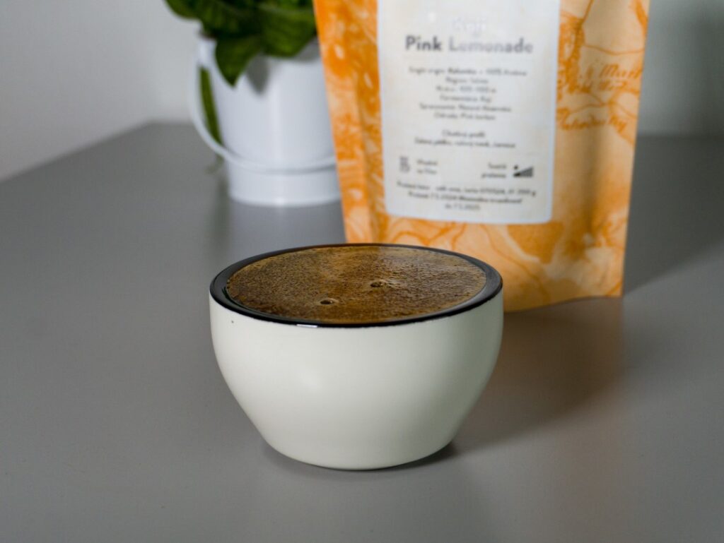 Idylika Koji Pink Lemonade - cupping