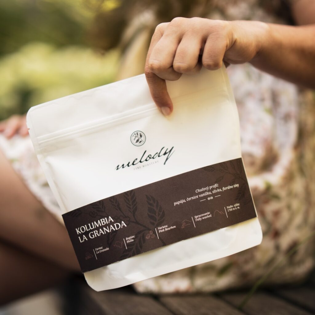 Melody Roastery - obal kávy