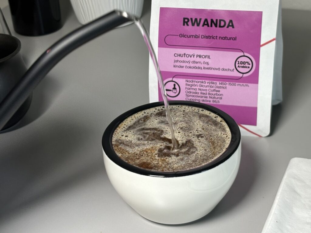 Rwanda Gicumbi District Natural od Ready After - zalievanie - cupping