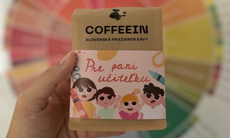 Coffeein - Káva pre pani učiteľku