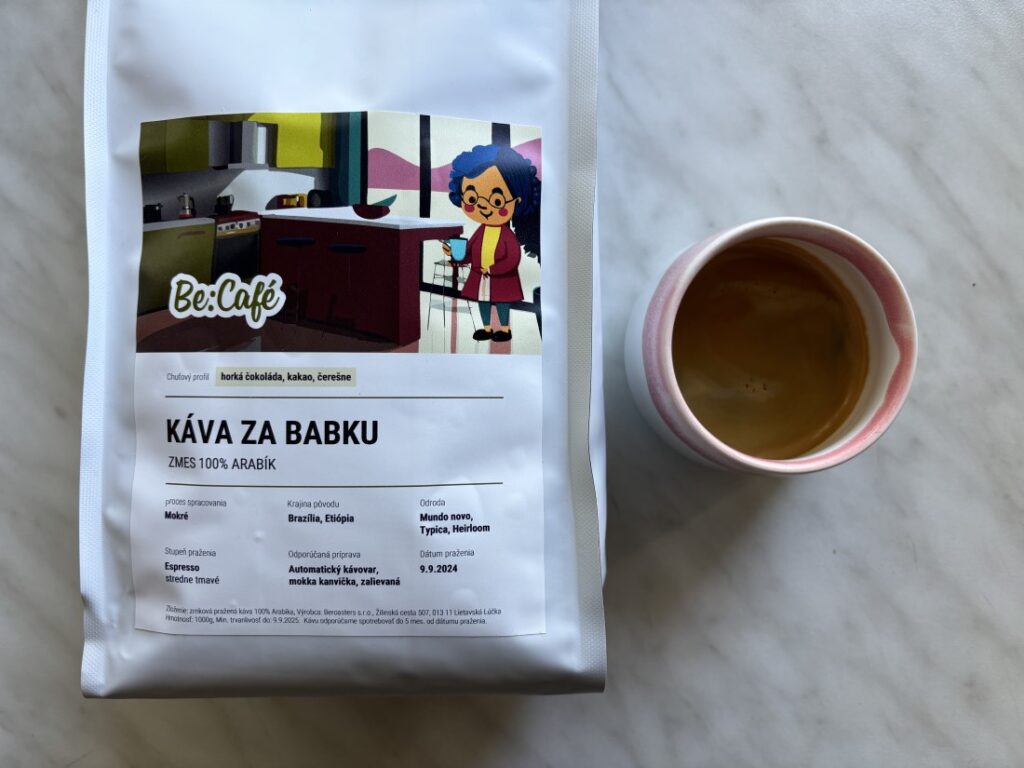 Káva za babku od BeCafé - espresso