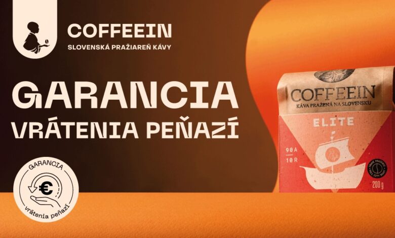 garancia vrátenia peňazí - pražiareň Coffeein