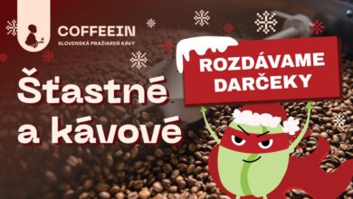 Photo of ŠŤASTNÉ A KÁVOVÉ: Coffeein vás pred Vianocami zahrnie darčekmi