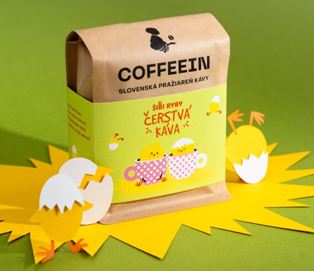 veľkonočná káva Coffeeinu