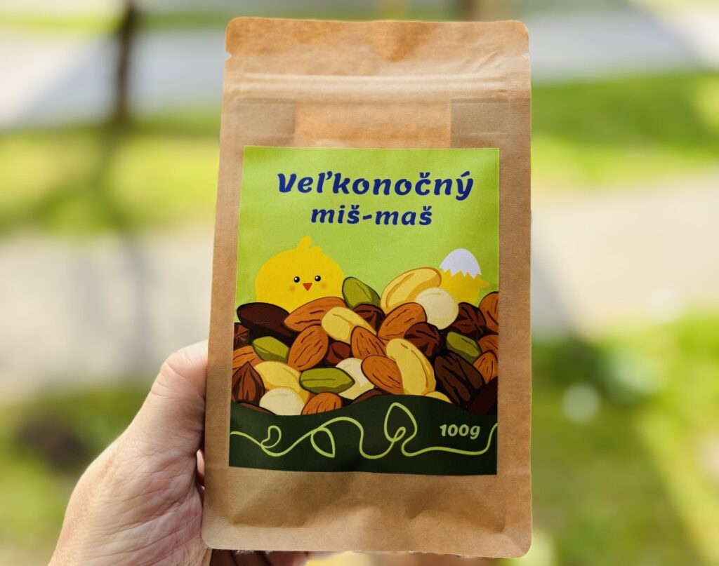 veľkonočný miš-maš - 100g orieškov od Coffeeinu