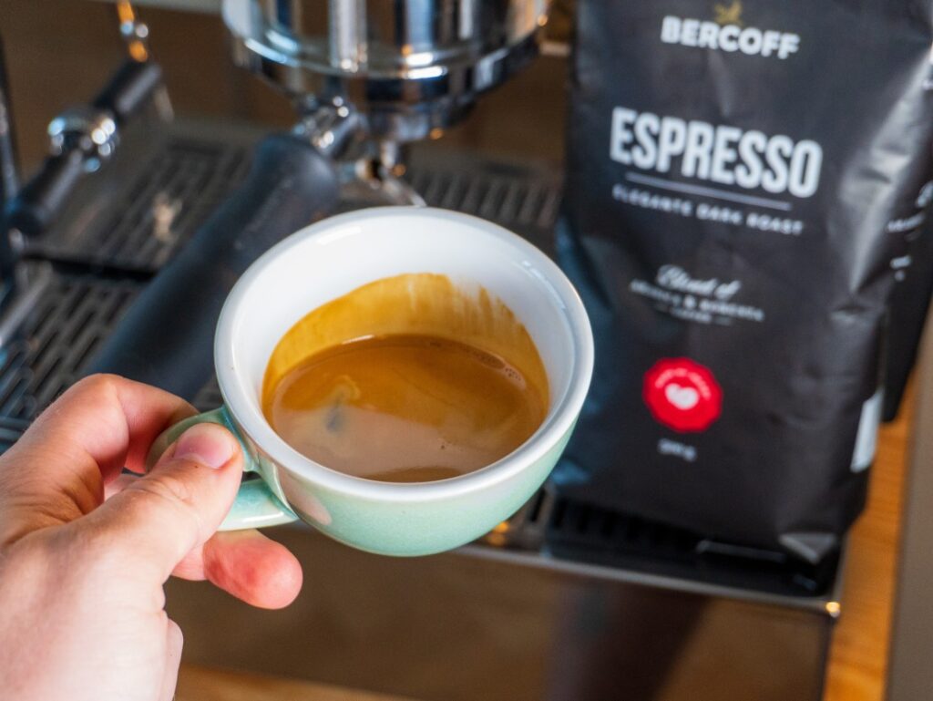Bercoff Espresso Elegante Dark Roast - espresso