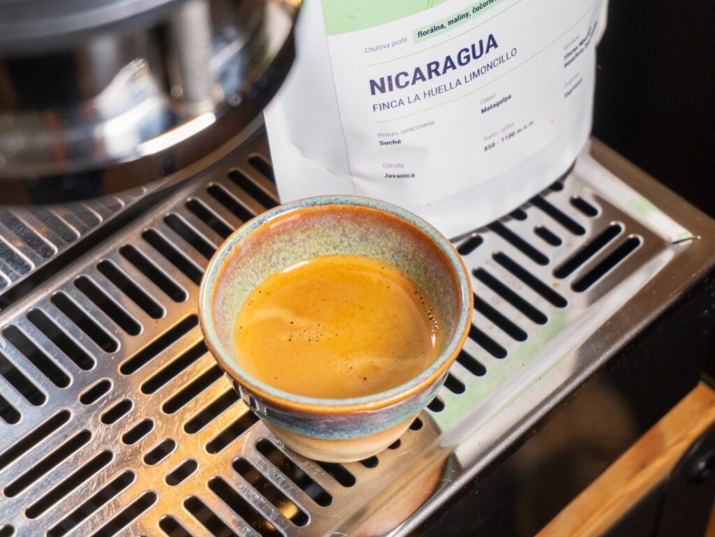 Nicaragua Finca la Huella Limoncillo od BeCafé - hotový turbo shot