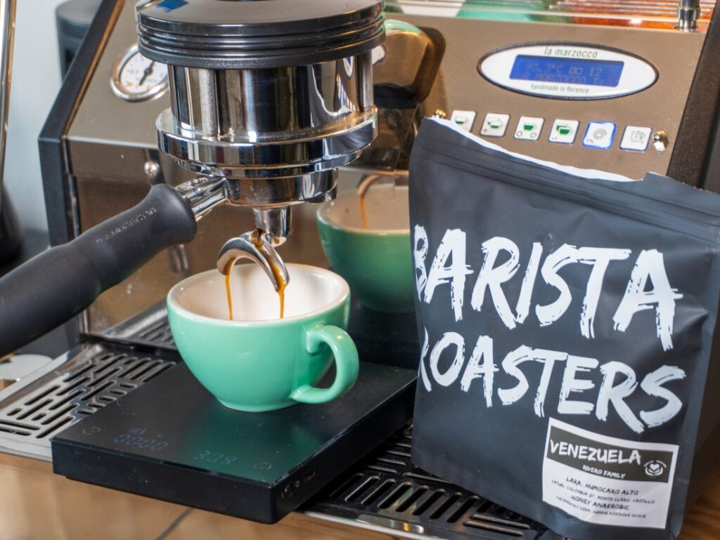 Venezuela Rivero Family od Barista Roasters - príprava espressa