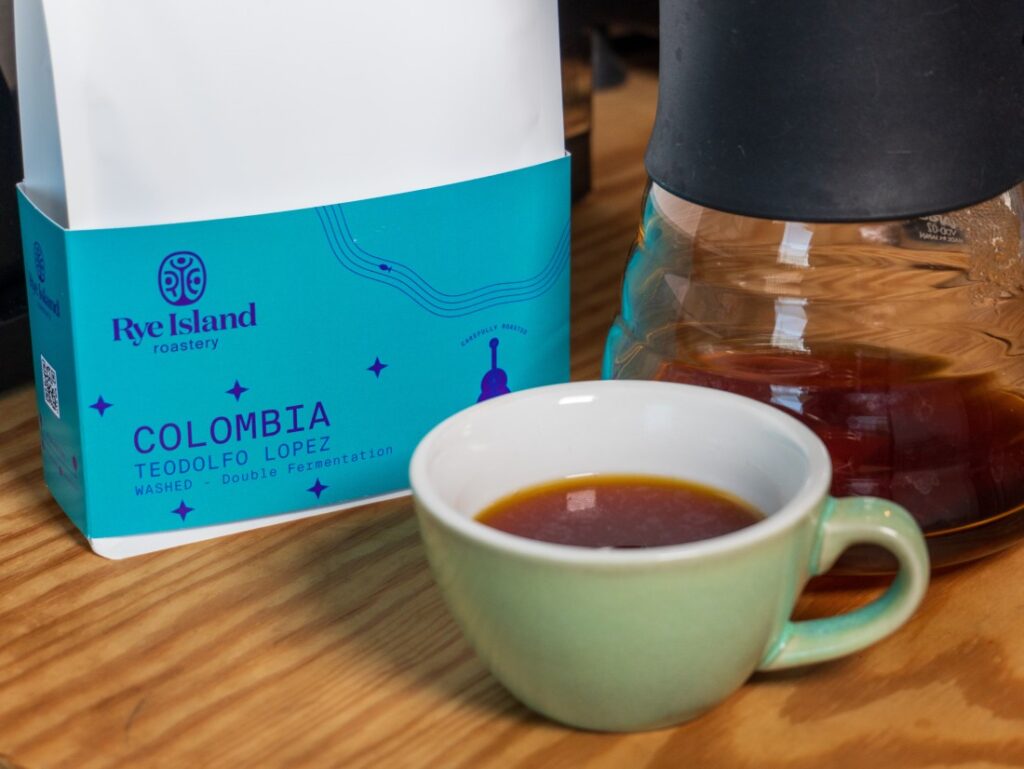 Rye Island Roastery - Colombia Teodolfo Lopez - filtrovaná káva