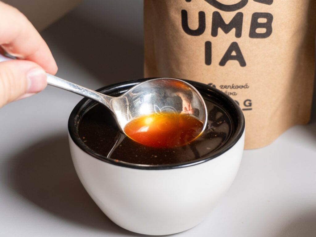 Zlaté Zrnko Kolumbia - cupping