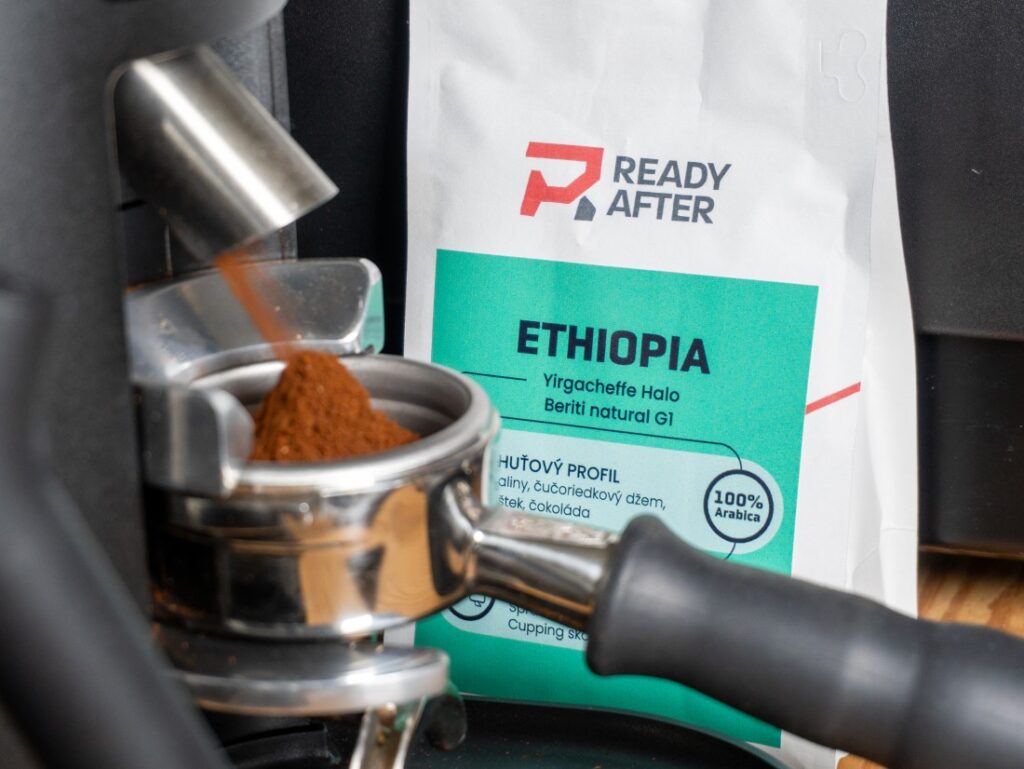 Ethiopia Yirgacheffe Halo Beriti G1 od READY AFTER - mletie kávy