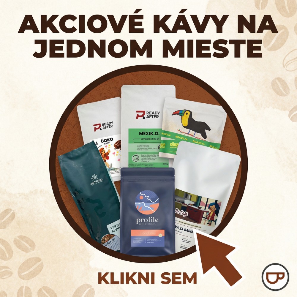 akcia na kávu