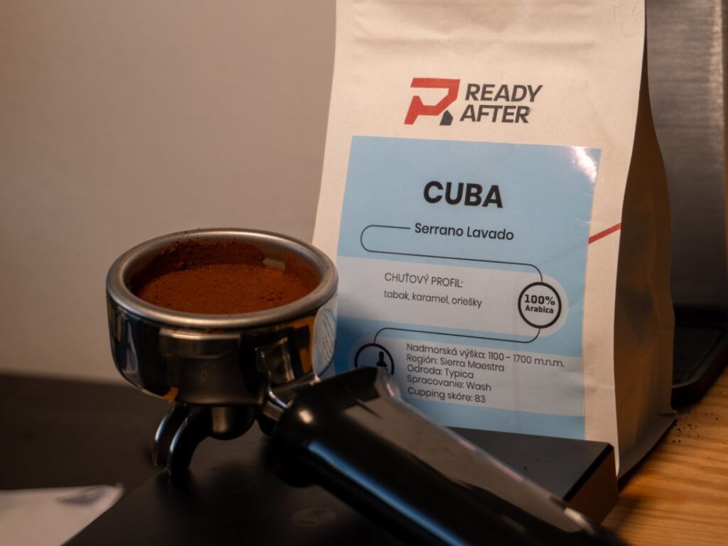 READY AFTER - Cuba Serrano Lavado - utampovaná káva v páke