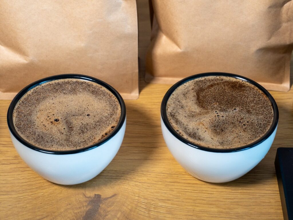 cupping káv