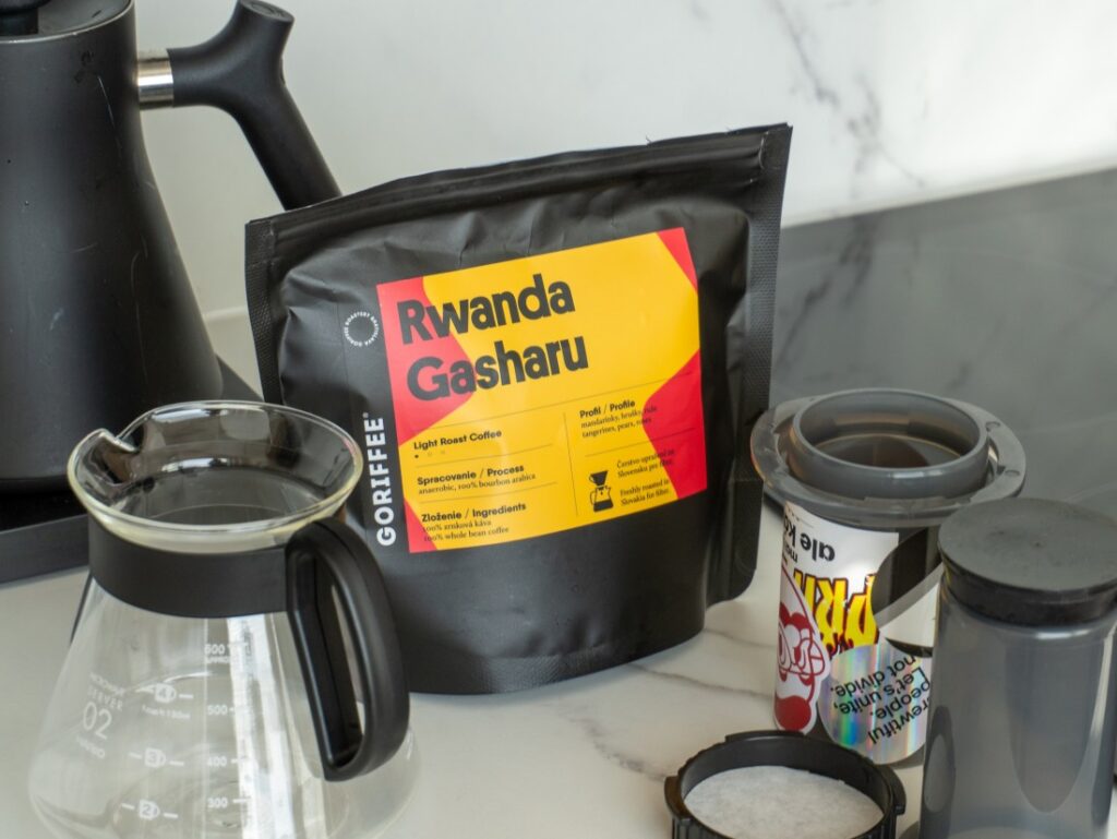 Rwanda Gasharu od Goriffee - začiatok prípravy