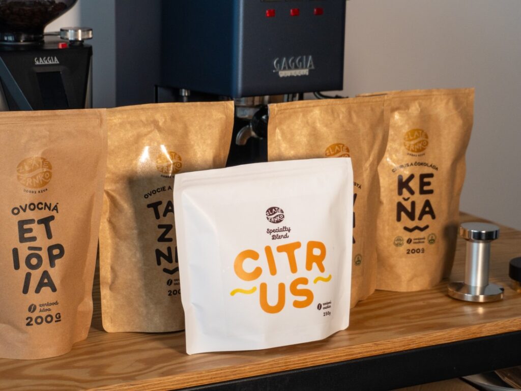 Zlaté Zrnko - balíček ovocných káv z Afriky