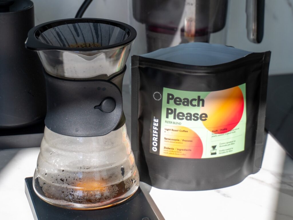 Peach Please od Goriffee - príprava