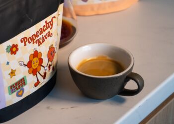 Popeachy káva - COFFEEIN