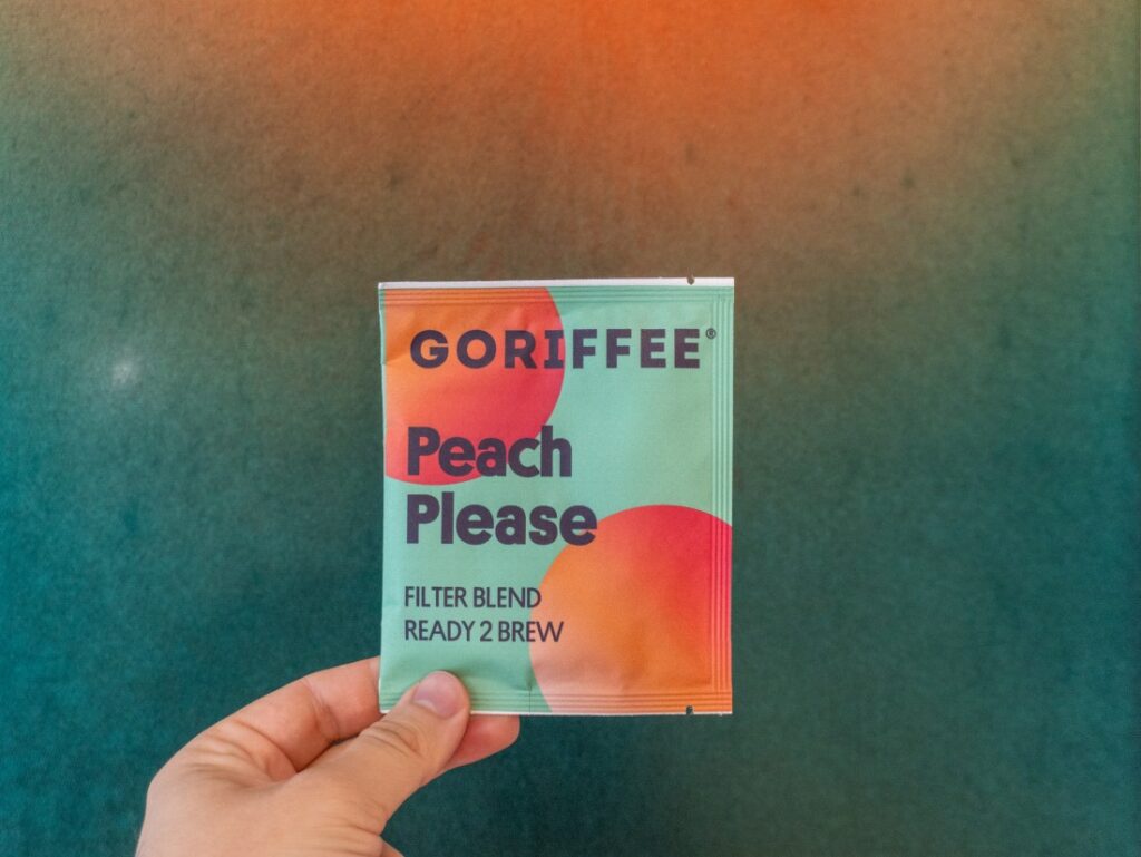Peach Please od Goriffee - brew bag