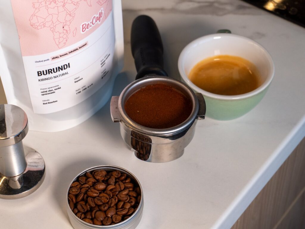 Burundi Kibingo od BeCafé - verzia na espresso