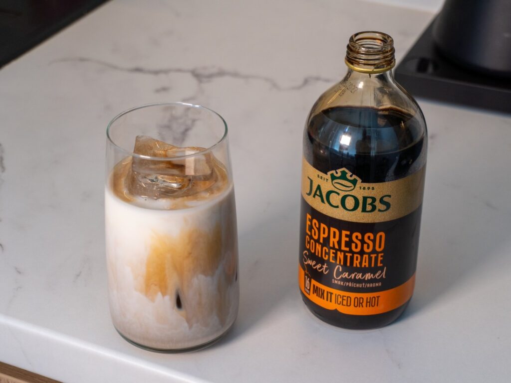 Jacobs Espresso Concentrate - rozrobený nápoj