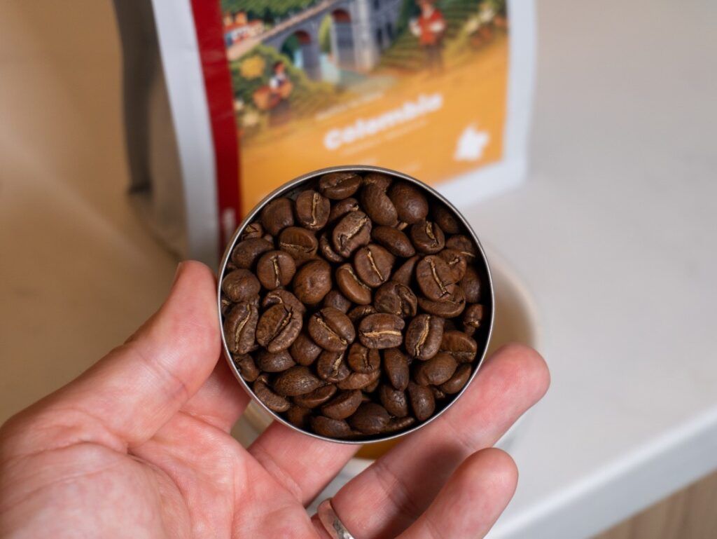Australian Coffee Company - Colombia Supremo - detail zŕn