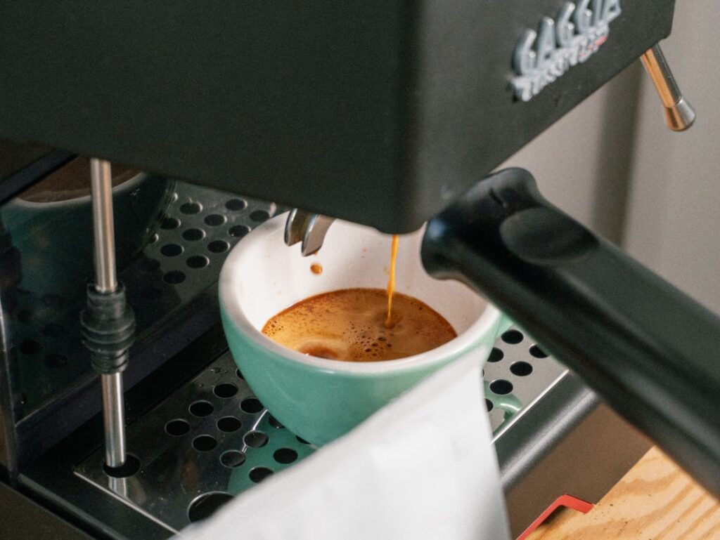 Cafepoint Balance - tečenie espressa