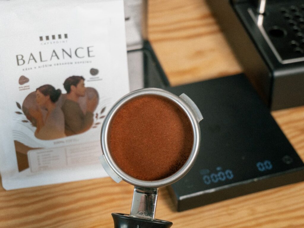 Cafepoint Balance - utampovaná káva