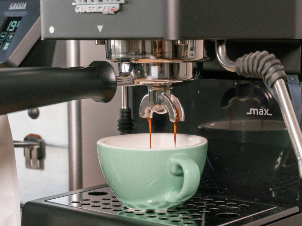 Gaggia Up - príprava espressa