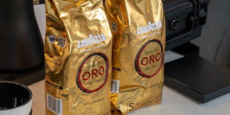 Lavazza kúpená v Taliansku a na Slovensku - obaly