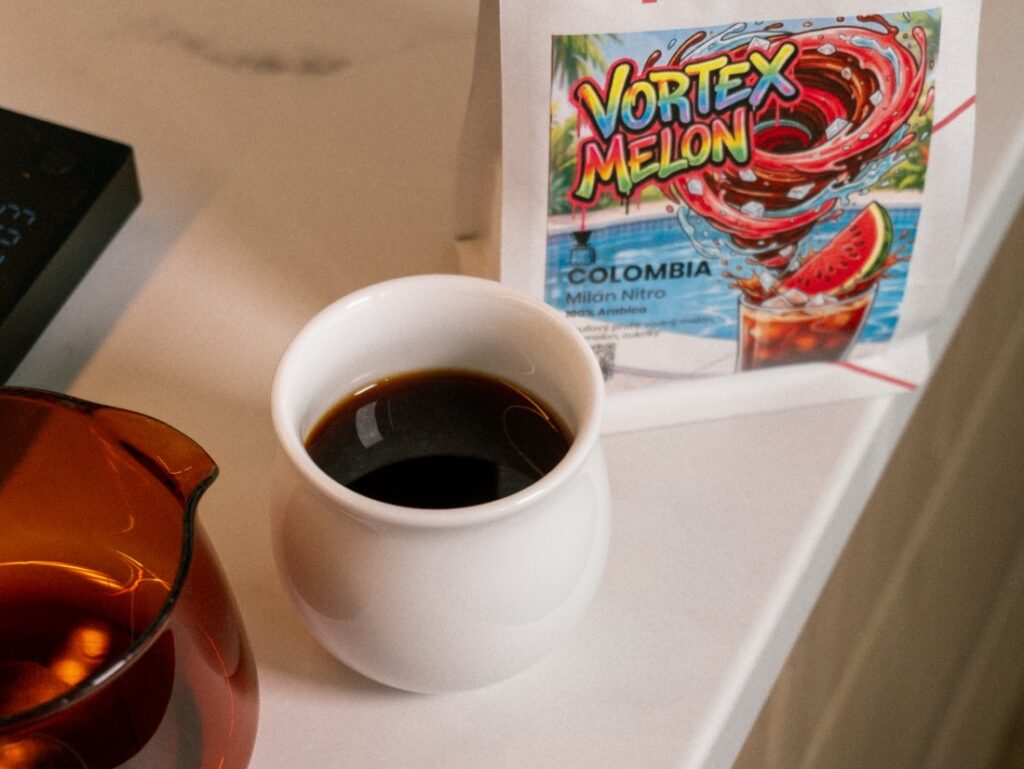 Vortex Melon od READY AFTER - hotová filtrovaná káva v šálke