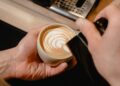 kaviareň Výberovka - Vráble - cappuccino