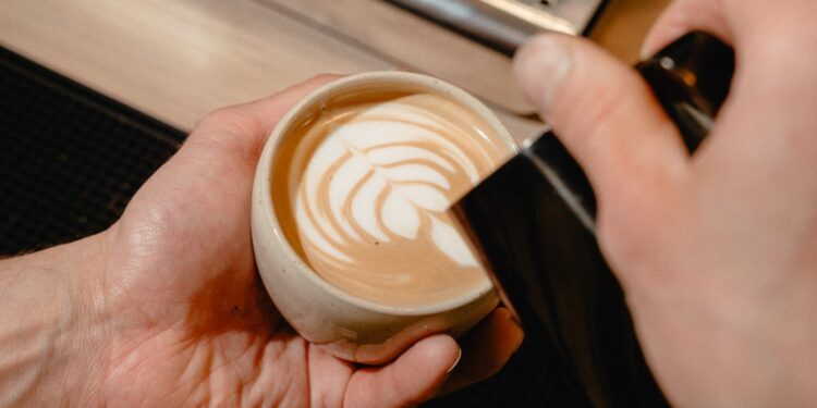 kaviareň Výberovka - Vráble - cappuccino
