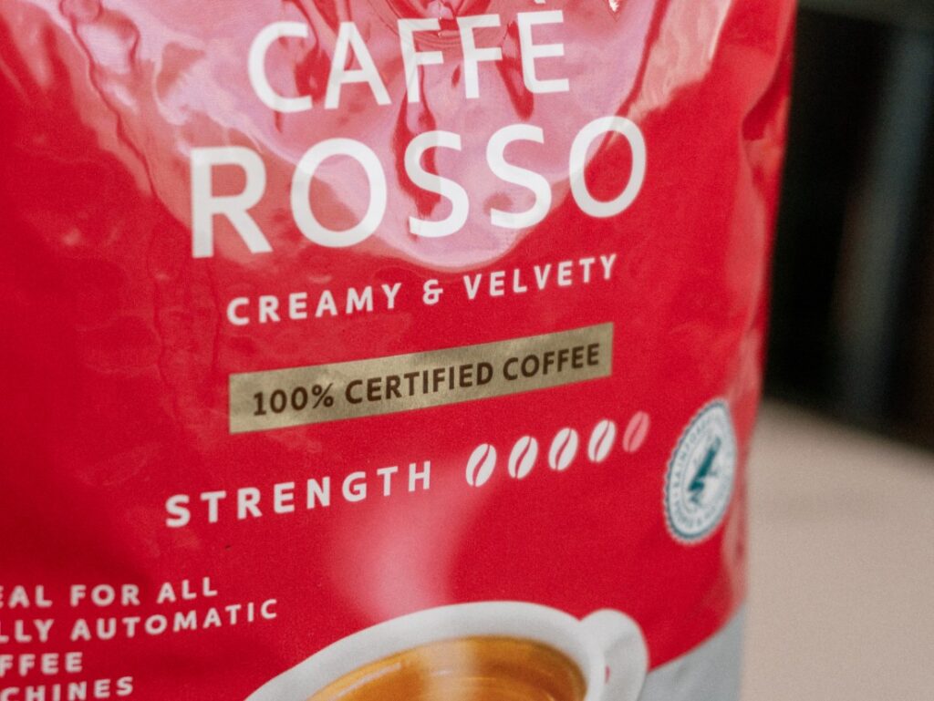 Bellarom Caffé Rosso - Certified Coffee